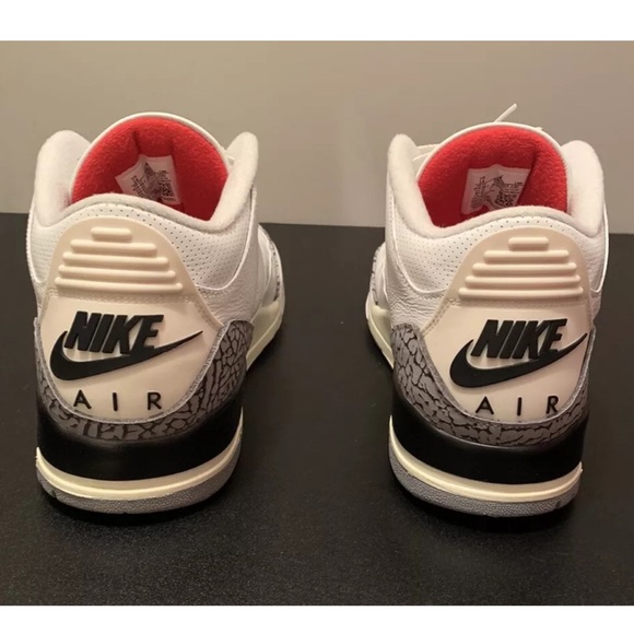 Air Jordan 3 Retro White Cement Black Reimagined Men’s Size 14 DN3707-100 - Picture 5 of 8